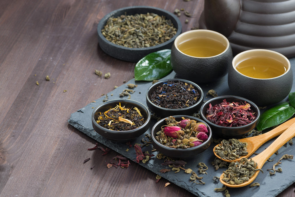 Tea extract and herbal extract NUTRISCENT